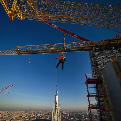 crane boom,the large crane,ironworker,construction worker,constructing,skyscapers,tallest hotel dubai,mega crane,34 meters high,construction workers,steel construction,heavy construction,constructions,skycraper,construction work,base jumping,construction industry,aircraft construction,construction,abseiling,Conceptual Art,Daily,Daily 10