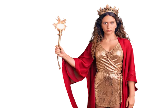 Lady Liberty, solo, crown, torch, draped robe, broken chains, strong facial expression, determined eyes, long curly brown hair, rosy cheeks, elegant posture, standing, sunset backlight, warm color ton