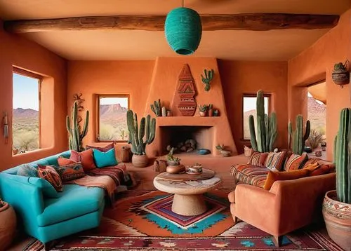 moroccan pattern,cabana,sitting room,marrakesh,morocco,living room,interior decor,southwestern,marocco,livingroom,boho,marocchi,navajo,family room,marrakech,boho art style,bohemian art,warm colors,home interior,cabanas,Conceptual Art,Oil color,Oil Color 23