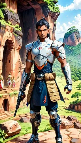 meteora,stone background,male character,desert background,game illustration,mercenary,dane axe,adventurer,barbarian,the wanderer,background with stones,android game,guards of the canyon,mountain guide,sikaran,swordsman,action-adventure game,wind warrior,bagan,spitzkoppe,Anime,Anime,General