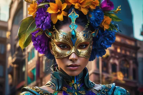 venetian mask,masquerade,the carnival of venice,brazil carnival,mardi gras,golden mask,headdress,gold mask,headpiece,cirque du soleil,cleopatra,fantasy portrait,la catrina,ancient parade,asian costume,fairy peacock,crown render,valerian,sinulog dancer,day of the dead frame,Photography,Artistic Photography,Artistic Photography 08