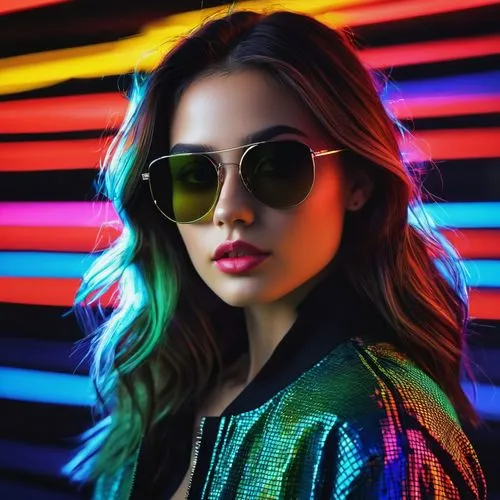 colorful background,colorful light,color glasses,neon,neon colors,colored lights,colorful,portrait background,neon lights,neon light,shades,sunglasses,rainbow background,disco,rgb,aura,technicolor,knockaround,neon arrows,fashion vector,Photography,Artistic Photography,Artistic Photography 06