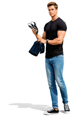 man holding gun and light,jeans background,mcmahon,miz,zanin,ziggler,edge muscle,fitton,muscle icon,romanowski,holding shoes,heidenreich,derivable,garen,osw,bionics,holding a gun,dieck,schauman,jbl,Unique,Design,Sticker