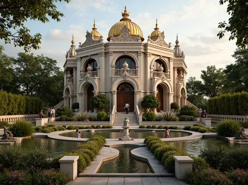 water palace,botanique,vienna's central cemetery,chhatris,palace garden,dolmabahce,garden of the fountain,chhatri,sanssouci,marble palace,maximilian fountain,columbarium,villa borghese,gold castle,mausoleum,kykuit,schlossgarten,summer palace,stone fountain,chhatra