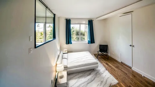 bedroom window,shared apartment,sliding door,modern room,hallway space,window with shutters,room divider,guestroom,bedroom,guest room,daylighting,home interior,an apartment,apartment,one-room,sky apartment,french windows,window blind,smart home,window frames