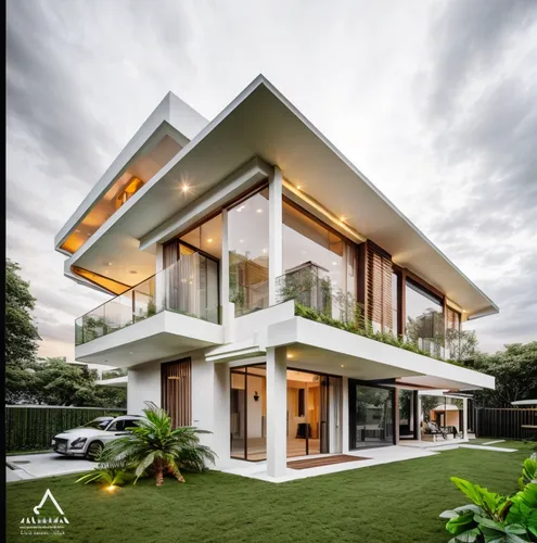 modern architecture,modern house,smart home,arhitecture,folding roof,residential house,modern style,house shape,cube house,smarthome,landscape design sydney,cubic house,asian architecture,luxury prope