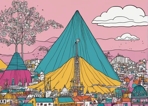 carnival tent,circus tent,gypsy tent,tipi,tepee,big top,basil's cathedral,fairground,teepees,tent,tent camp,camping tipi,maypole,tents,ushuaia,large tent,teepee,indian tent,temples,wigwam,Illustration,Children,Children 06