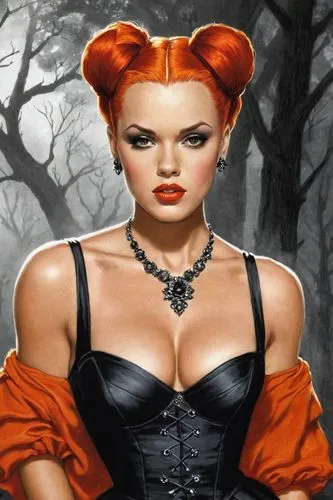 the drawings were cute, in the style of feminine portraiture, INSPIRED BY LUIS ROYO and RALPH BAKSHI, 
SNOW WHITE|BRIGITTE NIELSEN|JESSICA ALBA  
as
JESSICA RABBIT,
, a girl in A CURSED Forest，DOUBLE 