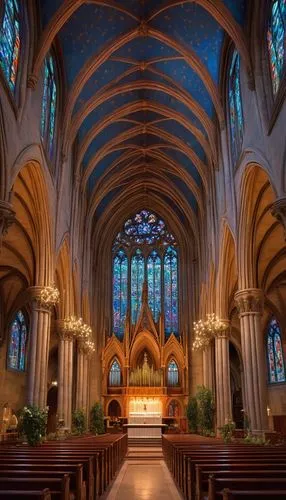 presbytery,christ chapel,pcusa,interior view,collegiate basilica,transept,the interior,interior,sanctuary,nave,pipe organ,choir,altar,the cathedral,cathedral,chapel,vaulted ceiling,gesu,reredos,st mary's cathedral,Conceptual Art,Daily,Daily 25