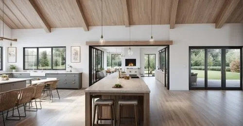 modern kitchen interior,modern kitchen,kitchen design,kitchen interior,wooden beams,modern minimalist kitchen,Photography,General,Realistic