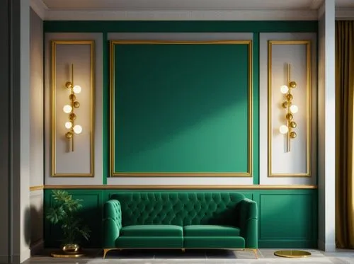 art deco,art deco frame,mahdavi,art deco background,shagreen,interior decor,deco,green wallpaper,gold wall,interior decoration,alcoves,banquette,enfilade,fromental,gold stucco frame,emeralds,interiors,art deco border,zoffany,verde,Photography,General,Realistic