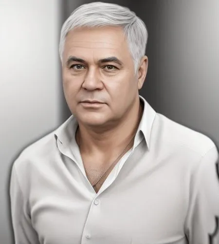 a man in a white shirt and grey hair,mahtani,christofias,mahbubani,azarov,kiselyov,rahimov,Common,Common,Natural