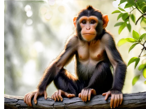 palaeopropithecus,crab-eating macaque,cercopithecus,mangabey,cercopithecus neglectus,macaque,propithecus,long tailed macaque,macaca,mandrills,primatology,orang utan,uakari,chimpanzee,bonobo,lutung,afarensis,alouatta,macaques,bonobos,Illustration,Realistic Fantasy,Realistic Fantasy 33