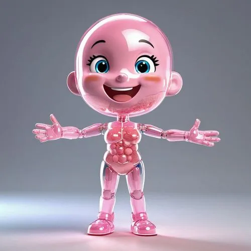 kewpie doll,kewpie dolls,rubber doll,cute cartoon character,3d model,3d figure,3d rendered,bonbon,3d render,pink vector,human internal organ,cinema 4d,b3d,3d man,cgi,clay animation,doll figure,plastic toy,clay doll,3d modeling,Unique,3D,3D Character