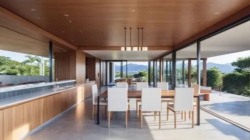 breakfast room,neutra,modern kitchen,dunes house,mid century house,modern kitchen interior,Photography,General,Realistic