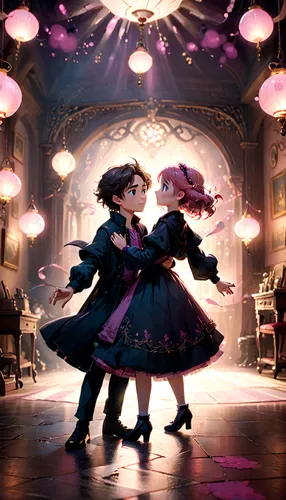 waltz,tangled,ballroom dance,girl ballet,little girl ballet,fairy tale,children's fairy tale,ballroom,alice in wonderland,joint dolls,a fairy tale,little boy and girl,fairy tales,fairytales,ballet master,3d fantasy,movie,vintage boy and girl,fairies aloft,music box,Anime,Anime,Cartoon