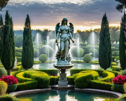 neptune fountain,garden of the fountain,fountain of neptune,mozart fountain,garden statues,naples botanical garden,arcadia,decorative fountains,villa borghese,brookgreen gardens,giardino,fountains,fountain,giarratano,villa d'este,lafountain,botanique,secret garden of venus,giambologna,fountain pond,Unique,Paper Cuts,Paper Cuts 08