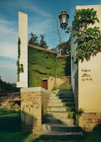 an old house with ivy growing on the side,pilgrimage chapel,kalemegdan,goetheanum,ermita,voortrekkers,chlumec,Photography,General,Realistic