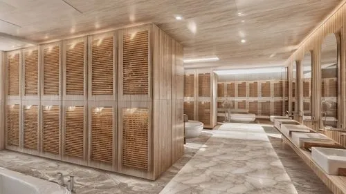 luxury bathroom,shower bar,wooden sauna,sauna,washroom,health spa,modern minimalist bathroom,spa water fountain,luxury hotel,shower base,shower door,spa,luxury home interior,changing rooms,spa items,r