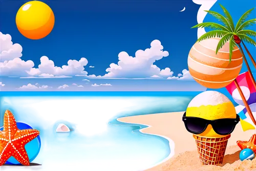 summer background,beach background,beach ball,cartoon video game background,summer clip art,3d background,summer icons,dream beach,beach scenery,cuba background,seaside resort,pineapple background,retro background,tropical beach,delight island,caribbean beach,paradise beach,tropicale,background vector,beach landscape,Illustration,Vector,Vector 17