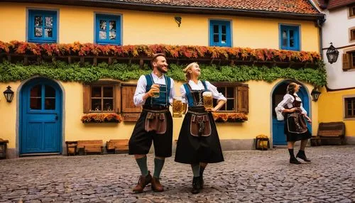 troubadors,rothenburg of the deaf,town musicians,rothenburg,troubadours,quedlinburg,townsfolk,townscapes,medieval street,lederhosen,scandinavians,pilgrims,costume festival,paliburg,ehrenfest,andechs,bremen town musicians,octoberfest,pegnitz,chambermaids,Art,Artistic Painting,Artistic Painting 03