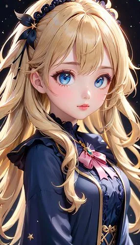 violet evergarden,tsumugi kotobuki k-on,yang,kantai collection sailor,starry sky,erika,kriegder star,starry,jessamine,constellation unicorn,steam icon,poi,darjeeling,star illustration,nero,prussian,libra,andromeda,alice,aurora,Anime,Anime,Traditional