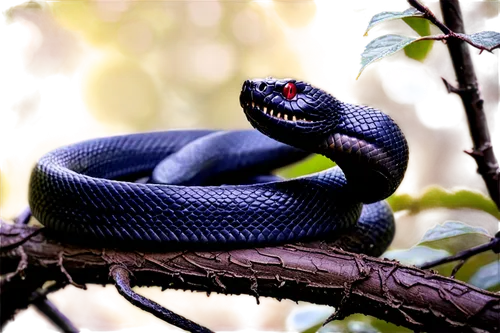 eastern indigo snake,red bellied black snake,african house snake,blue snake,black snake,tree snake,common kingsnake,kingsnake,banded water snake,glossy snake,plain bellied watersnake,king snake,black mamba,sharptail snake,pointed snake,ringneck snake,rat snake,groundsnake,venomous snake,plains gartersnake,Illustration,Realistic Fantasy,Realistic Fantasy 47