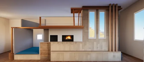 fire place,fireplace,wood-burning stove,wood stove,fireplaces,sky apartment,cubic house,modern room,3d rendering,interior modern design,heat pumps,modern kitchen interior,smart home,wooden sauna,modern kitchen,inverted cottage,room divider,home interior,kitchen design,render,Photography,General,Realistic