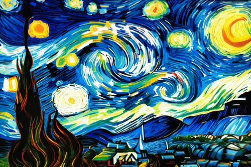 starry night,vincent van gogh,the night sky,vincent van gough,post impressionism,night scene,starry sky,night sky,night stars,art background,nightsky,motif,falling stars,starscape,space art,art paint,children's background,astronomy,stargazing,post impressionist,Art,Artistic Painting,Artistic Painting 03