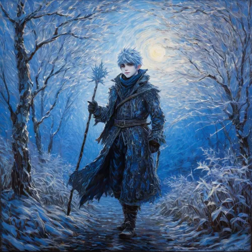 winterblueher,winter background,glory of the snow,suit of the snow maiden,winter dream,fantasy picture,fantasy art,father frost,eternal snow,lone warrior,nordic christmas,the wanderer,the snow queen,swordsman,male elf,fantasy portrait,winter landscape,winter forest,midnight snow,winter magic,Art,Artistic Painting,Artistic Painting 04