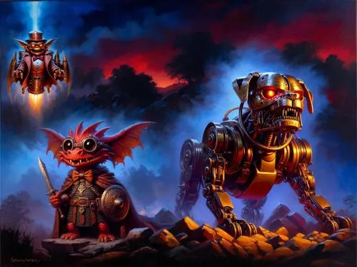 skylander giants,kobolds,garridos,hellhounds,cerberus,skylanders