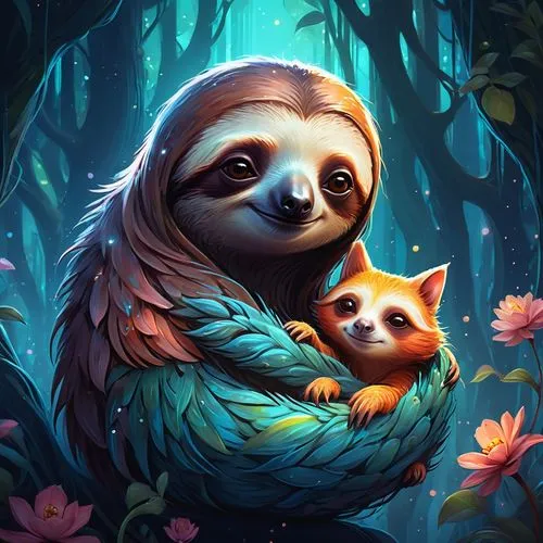 pygmy sloth,slow loris,tree sloth,pygmy slow loris,tamarin,couple boy and girl owl,kawaii panda,owl background,panda cub,panda,cj7,owlets,sloth,owl art,ori-pei,red panda,pandas,kawaii owl,little panda,owl nature,Conceptual Art,Daily,Daily 12