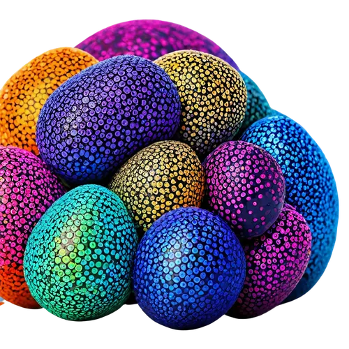 colorful eggs,colored eggs,spherules,eggs,vesicles,microspheres,blue eggs,microvesicles,ovules,painted eggs,micelles,spheroids,nanoparticle,the painted eggs,nucleocapsid,ovule,gradient mesh,bird eggs,vesicle,nanoparticles,Illustration,Abstract Fantasy,Abstract Fantasy 12