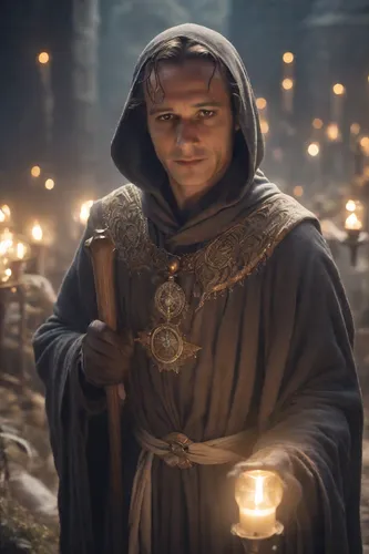 king arthur,the abbot of olib,candlemaker,candlelights,golden candlestick,htt pléthore,candlelight,light bearer,candlemas,friar,candle light,biblical narrative characters,torchlight,light a candle,smo