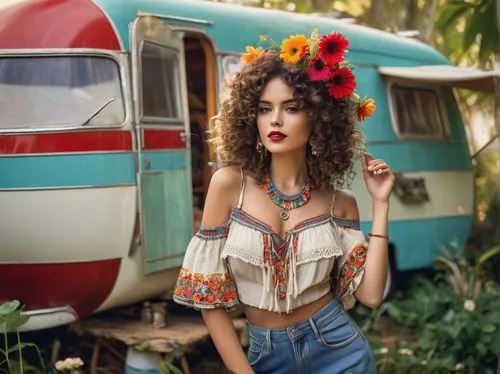 vintage floral,boho art style,boho,bohemian,retro flowers,vintage girl,vintage woman,vintage fashion,hippie fabric,gypsy soul,gypsy hair,retro woman,vintage flowers,hippie,beautiful girl with flowers,vintage women,bohemian art,retro girl,hippie time,bohemianism,Conceptual Art,Sci-Fi,Sci-Fi 06