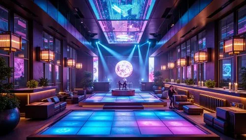 nightclub,ufo interior,neon cocktails,baoli,spaceship interior,spaceland,piano bar,neon coffee,neon drinks,sky space concept,clubcorp,rain bar,disco,cantina,nightclubs,luxe,neon tea,paradisus,3d render,colored lights