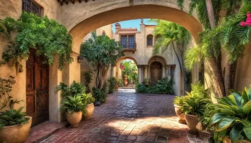 courtyards,archways,entryway,santa barbara,breezeway,courtyard,riad,pasadena,sdsu,stanford,hacienda,palo alto,palmilla,arches,walkway,patios,doorways,la kasbah,stanford university,casa,Illustration,Black and White,Black and White 29