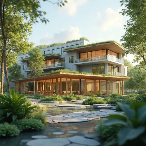 3d rendering,ecovillages,modern house,ecovillage,cohousing,mid century house,renderings,forest house,render,dunes house,revit,arkitekter,modern architecture,residential house,sketchup,hovnanian,landscaped,residential,timber house,smart house,Photography,General,Realistic