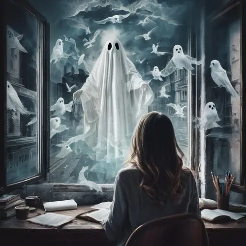 ghost girl,paranormal phenomena,sci fiction illustration,the ghost,ghosts,halloween ghosts,apparition,ghost,ghost background,mystical portrait of a girl,ghostly,ghost catcher,fantasy picture,photomanipulation,ghost castle,spirits,world digital painting,haunting,haunted cathedral,divination,Photography,Artistic Photography,Artistic Photography 07