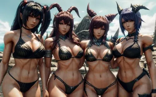 anime 3d,kos,stand models,massively multiplayer online role-playing game,x3,3d fantasy,kotobukiya,dark elf,game characters,skyrim,female warrior,angels of the apocalypse,mma,body-building,lancers,figu