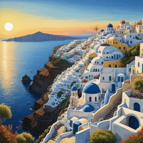 greek island,greek islands,cyclades,hellenic,greece,santorini,grecia,thira,grece,dodecanese,kythnos,cat greece,aegean,hellas,grecian,aegean sea,greek food,mykonos,oia,lakonos,Illustration,Realistic Fantasy,Realistic Fantasy 44