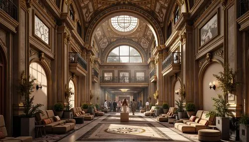 sapienza,louvre,neoclassical,europe palace,marble palace,neoclassicism,venetian hotel,entrance hall,vatican museum,cochere,palazzo,ornate room,royal interior,lobby,neoclassic,louvre museum,palace,kunsthistorisches museum,glyptotek,palladianism