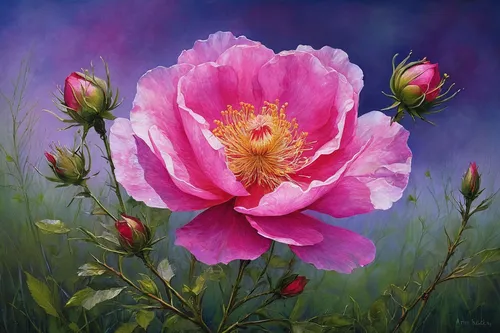 pink peony,peony pink,peony,common peony,bibernell rose,chinese peony,rosa-sinensis,rosa,landscape rose,wild peony,peony bouquet,peonies,rosa dumalis,rosa peace,bella rosa,rosa moyesii,rosa zephirine drouhin,prairie rose,rosa nutkana,flower painting,Illustration,Paper based,Paper Based 15