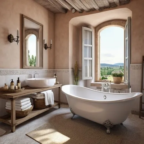 luxury bathroom,bathtub,bath room,tub,bath,roman bath,Photography,General,Realistic