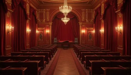 courtroom,ballroom,ornate room,lecture hall,theater stage,empty hall,parlor,enfilade,zaal,hallway,victorian room,corridor,antechamber,empty interior,theatre stage,aisle,theater,royal interior,hall of the fallen,orpheum,Photography,General,Realistic