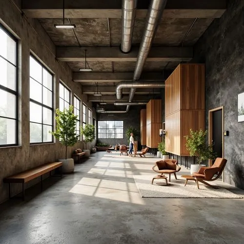 loft,lofts,concrete ceiling,modern office,dogpatch,exposed concrete,modern decor,penthouses,industrial design,daylighting,officine,contemporary decor,groundfloor,apartment,interior design,an apartment,corten steel,offices,usine,wooden beams