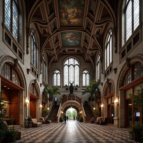 rijksmuseum,biltmore,atriums,nyenrode,altgeld,louvre,kunsthistorisches museum,horniman,hallway,corridors,chhatris,hall of nations,quadrangle,entrance hall,mountstuart,carreau,boston public library,musée d'orsay,hall of the fallen,theresienwiese