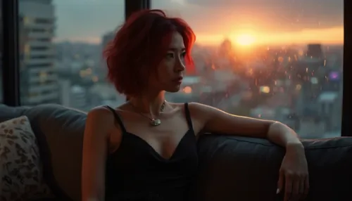 Raining outside,triss,akanishi,transistor,mizuhara,rainie,asako