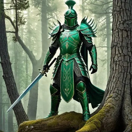 patrol,warden,knight armor,elashyi,defend,eldar,cleanup,fantasy warrior,hunter's stand,talhelm,alien warrior,sorceror,forest man,aldranon,lone warrior,xhaferi,githyanki,nagash,shajarian,verde