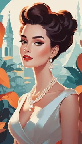 tropico,game illustration,eldena,karenina,persephone,vector illustration,Illustration,Vector,Vector 01